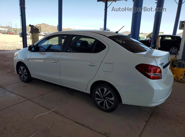 ML32F3FJ8JHF06368 2018 MITSUBISHI MIRAGE White Задня ліва чверть