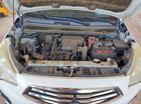 ML32F3FJ8JHF06368 2018 MITSUBISHI MIRAGE White Вид задньої частини салону
