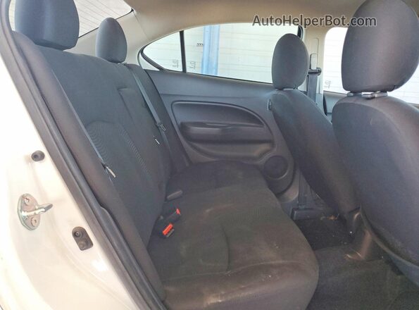 ML32F3FJ8JHF06368 2018 MITSUBISHI MIRAGE White Вид задніх сидінь