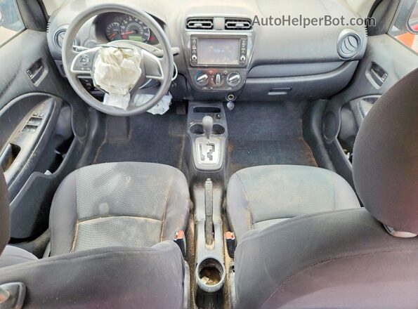 ML32F3FJ8JHF12512 2018 MITSUBISHI MIRAGE Red Vista del salpicadero