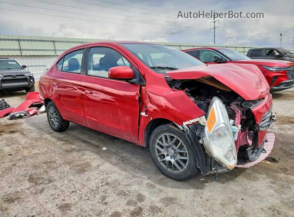 ML32F3FJ8JHF12512 2018 MITSUBISHI MIRAGE Red Delantero derecho