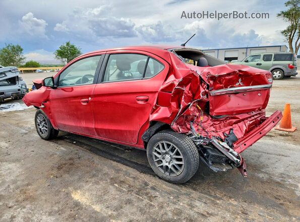 ML32F3FJ8JHF12512 2018 MITSUBISHI MIRAGE Red Trasero izquierdo