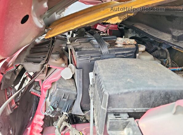 ML32F3FJ8JHF12512 2018 MITSUBISHI MIRAGE Red Vista interior trasera