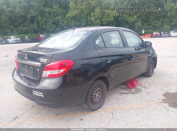 ML32F3FJ9HH000748 2017 MITSUBISHI MIRAGE G4 Черный Задняя правая четверть