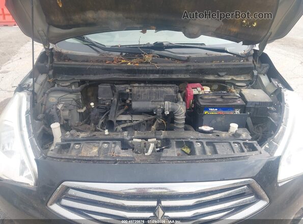 ML32F3FJ9HH000748 2017 MITSUBISHI MIRAGE G4 Черный Вид сзади