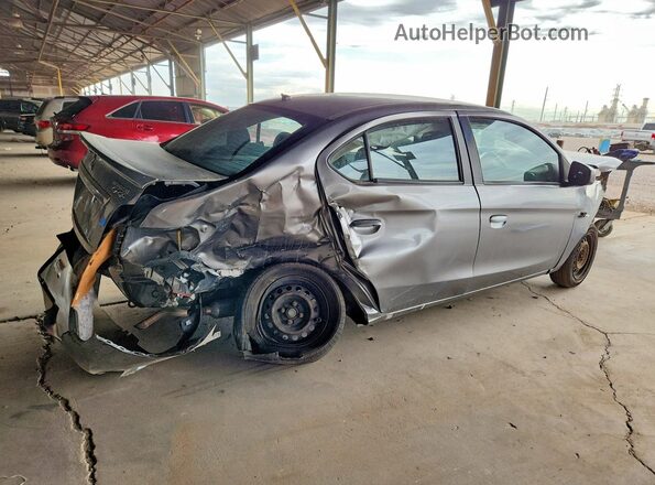 ML32F3FJ9HHF05868 2017 MITSUBISHI MIRAGE Gray Trasero derecho