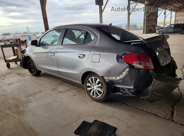 ML32F3FJ9HHF05868 2017 MITSUBISHI MIRAGE Gray Trasero izquierdo