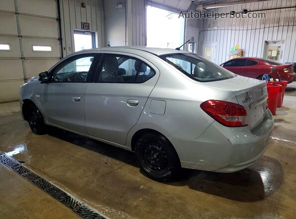 ML32F3FJ9HHF08754 2017 MITSUBISHI MIRAGE Silver უკანა მარცხენა
