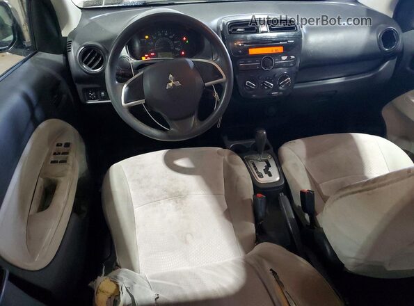 ML32F3FJ9HHF08754 2017 MITSUBISHI MIRAGE Silver წინა პანელის ხედი