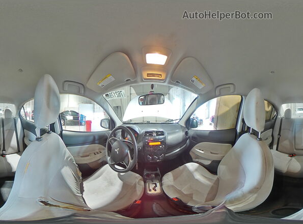 ML32F3FJ9HHF08754 2017 MITSUBISHI MIRAGE Silver VIN კოდის სტიკერის ხედი