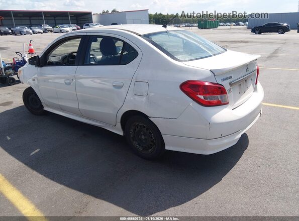 ML32F3FJ9HHF09662 2017 MITSUBISHI MIRAGE G4 Белый Задняя левая четверть