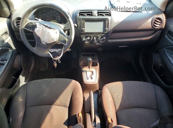 ML32F3FJ9JHF05312 2018 MITSUBISHI MIRAGE Серый Вид панели приборов