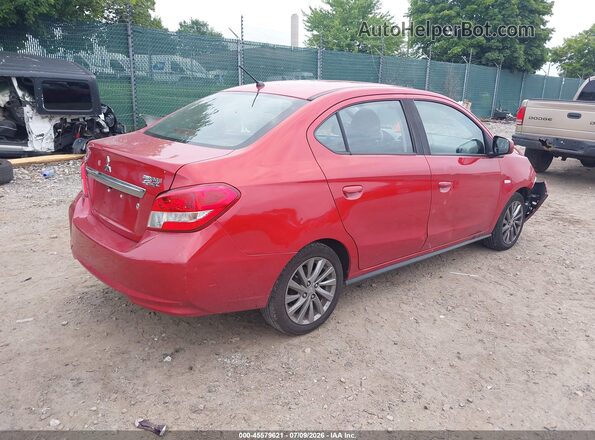 ML32F3FJ9KHF08518 2019 MITSUBISHI MIRAGE G4 Burgundy Հետևի աջ