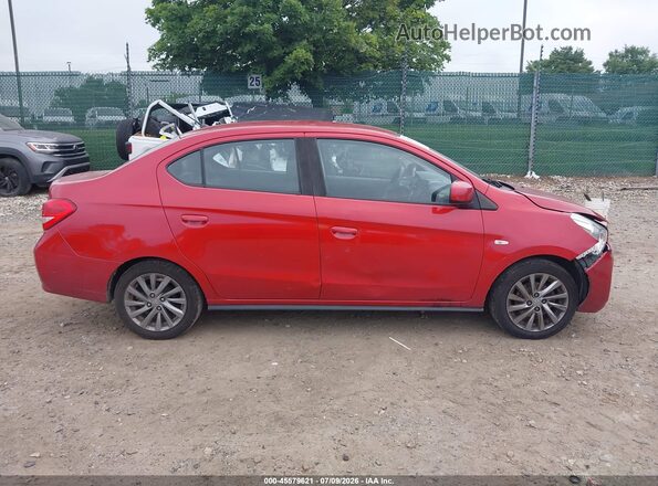 ML32F3FJ9KHF08518 2019 MITSUBISHI MIRAGE G4 Burgundy Սարքավորումների վահանակի տեսք