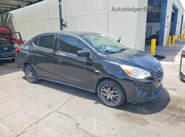 ML32F3FJ9KHF16280 2019 MITSUBISHI MIRAGE Black Delantero derecho