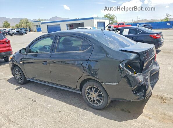 ML32F3FJ9KHF16280 2019 MITSUBISHI MIRAGE Black Trasero izquierdo