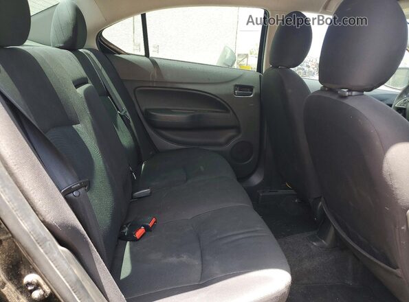 ML32F3FJ9KHF16280 2019 MITSUBISHI MIRAGE Black Vista de los asientos traseros