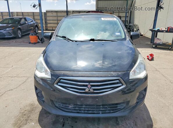 ML32F3FJ9KHF16280 2019 MITSUBISHI MIRAGE Black Vista frontal