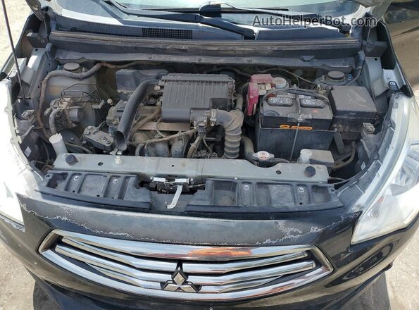 ML32F3FJ9KHF16280 2019 MITSUBISHI MIRAGE Black Vista interior trasera