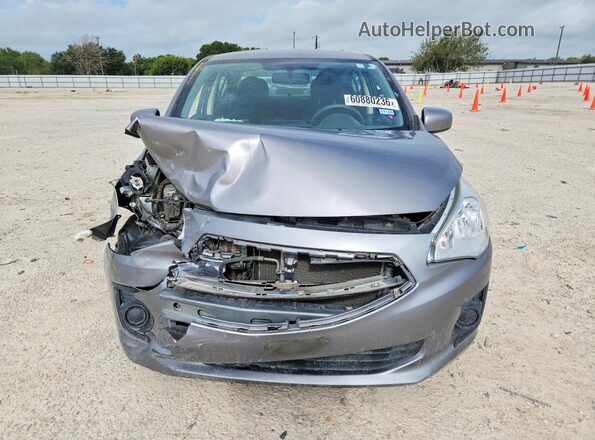 ML32F3FJ9KHF18918 2019 MITSUBISHI MIRAGE Gray Vista frontal