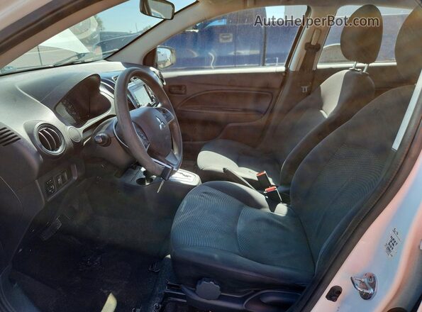 ML32F3FJ9LHF03255 2020 MITSUBISHI MIRAGE White Widok wnętrza z przodu