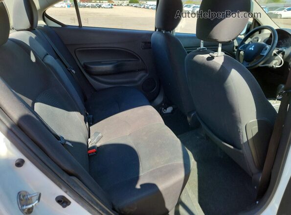 ML32F3FJ9LHF03255 2020 MITSUBISHI MIRAGE White Widok tylnych siedzeń