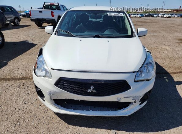 ML32F3FJ9LHF03255 2020 MITSUBISHI MIRAGE White Widok z przodu