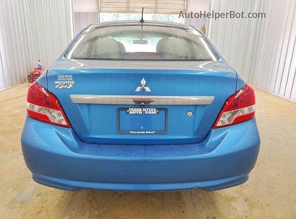 ML32F3FJ9LHF07855 2020 MITSUBISHI MIRAGE Blue Հետևի տեսք