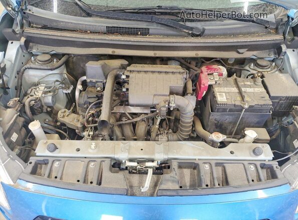 ML32F3FJ9LHF07855 2020 MITSUBISHI MIRAGE Blue Սալոնի հետևի տեսք