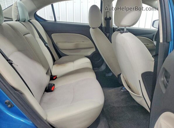 ML32F3FJ9LHF07855 2020 MITSUBISHI MIRAGE Blue Հետևի նստատեղերի տեսք