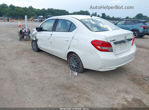 ML32F3FJXJHF04573 2018 MITSUBISHI MIRAGE G4 White უკანა მარცხენა