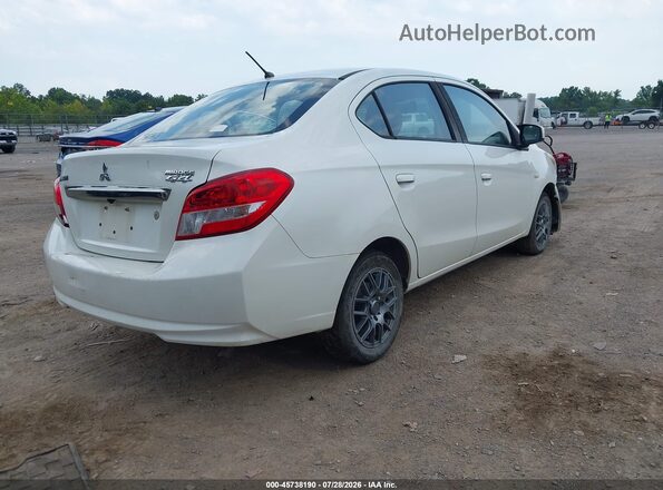 ML32F3FJXJHF04573 2018 MITSUBISHI MIRAGE G4 White უკანა მარჯვენა