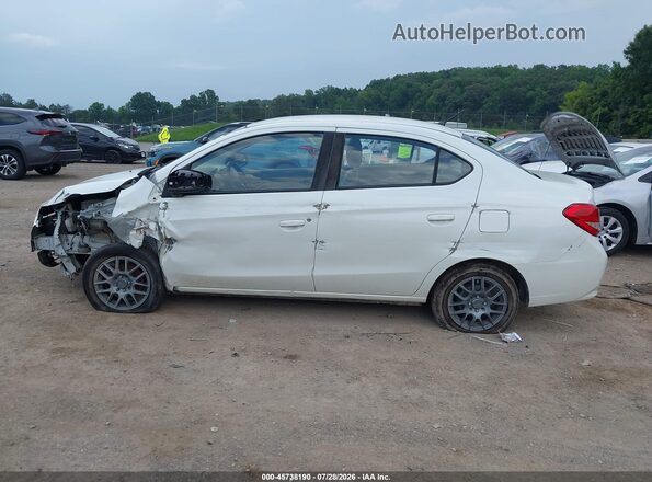 ML32F3FJXJHF04573 2018 MITSUBISHI MIRAGE G4 White სალონის 360-გრადუსიანი ხედი