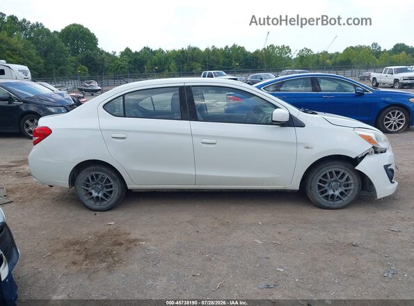 ML32F3FJXJHF04573 2018 MITSUBISHI MIRAGE G4 White უკანა სალონის ხედი
