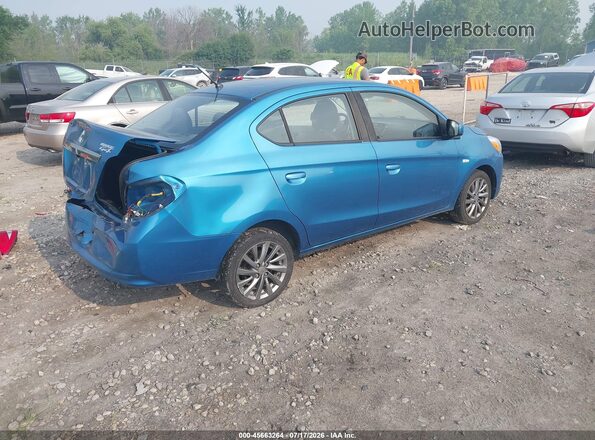 ML32F3FJXJHF06839 2018 MITSUBISHI MIRAGE G4 Blue უკანა მარჯვენა