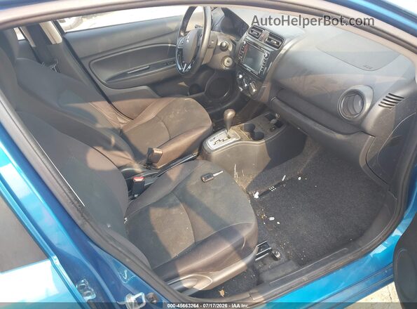 ML32F3FJXJHF06839 2018 MITSUBISHI MIRAGE G4 Blue წინა სალონის ხედი