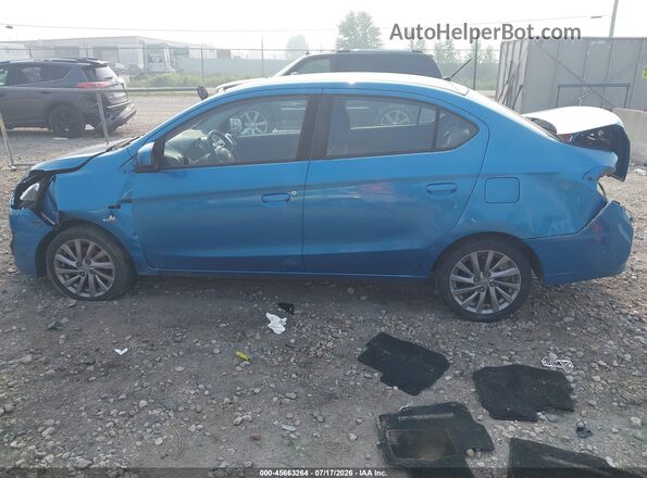 ML32F3FJXJHF06839 2018 MITSUBISHI MIRAGE G4 Blue 