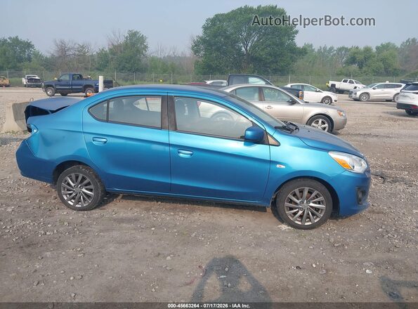 ML32F3FJXJHF06839 2018 MITSUBISHI MIRAGE G4 Blue სალონის 360-გრადუსიანი ხედი