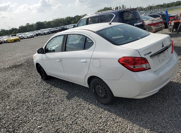 ML32F3FJXJHF09367 2018 MITSUBISHI MIRAGE White Rear left
