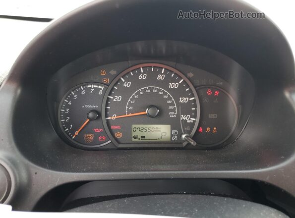 ML32F3FJXJHF09367 2018 MITSUBISHI MIRAGE White Instrument cluster view