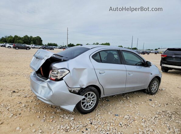 ML32F3FJXJHF10647 2018 MITSUBISHI MIRAGE Silver Tył prawy