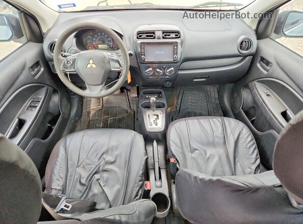 ML32F3FJXJHF10647 2018 MITSUBISHI MIRAGE Silver Widok deski rozdzielczej