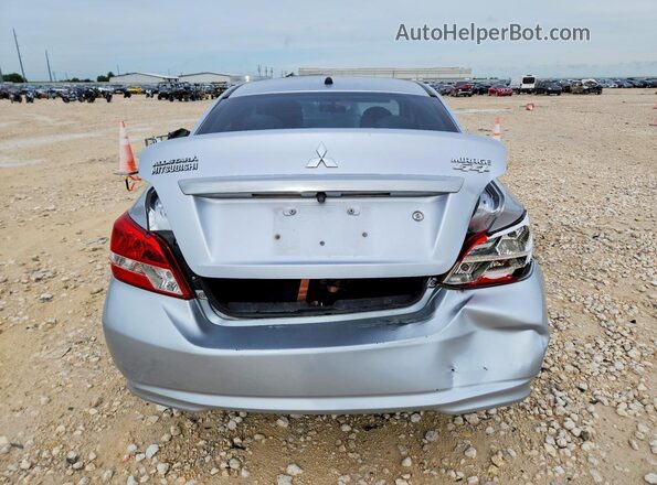 ML32F3FJXJHF10647 2018 MITSUBISHI MIRAGE Silver Widok z tyłu