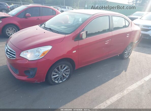 ML32F3FJXJHF11409 2018 MITSUBISHI MIRAGE G4 Red Front left