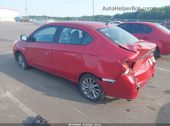 ML32F3FJXJHF11409 2018 MITSUBISHI MIRAGE G4 Red Rear left