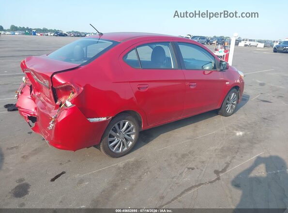 ML32F3FJXJHF11409 2018 MITSUBISHI MIRAGE G4 Red Rear right