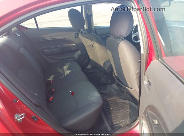 ML32F3FJXJHF11409 2018 MITSUBISHI MIRAGE G4 Red VIN sticker view