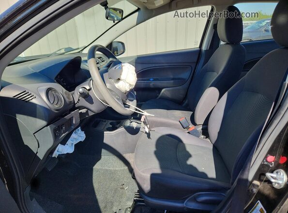 ML32F3FJXKHF16207 2019 MITSUBISHI MIRAGE Black Սալոնի դիմացի տեսք