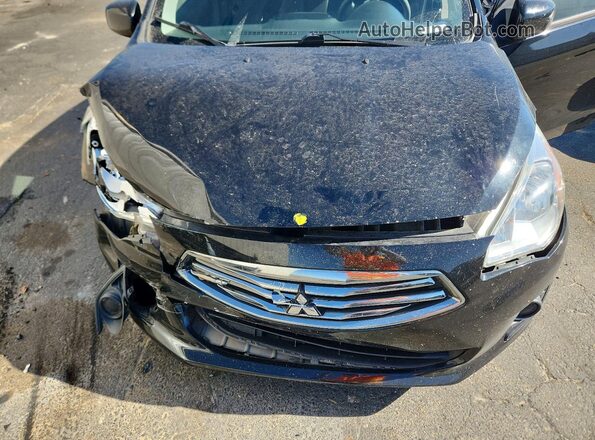 ML32F3FJXKHF16207 2019 MITSUBISHI MIRAGE Black Սալոնի հետևի տեսք