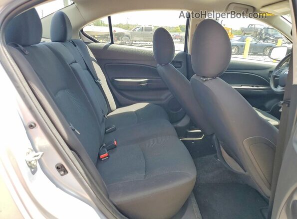ML32F3FJXLHF00820 2020 MITSUBISHI MIRAGE Silver Widok tylnych siedzeń